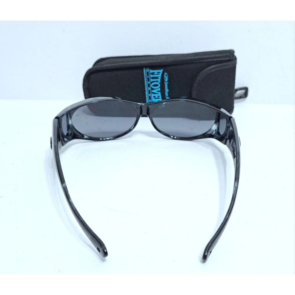 Jonathan Paul Fitovers Sunglasses Polarized UV400 Marbled Black Gray Aurora